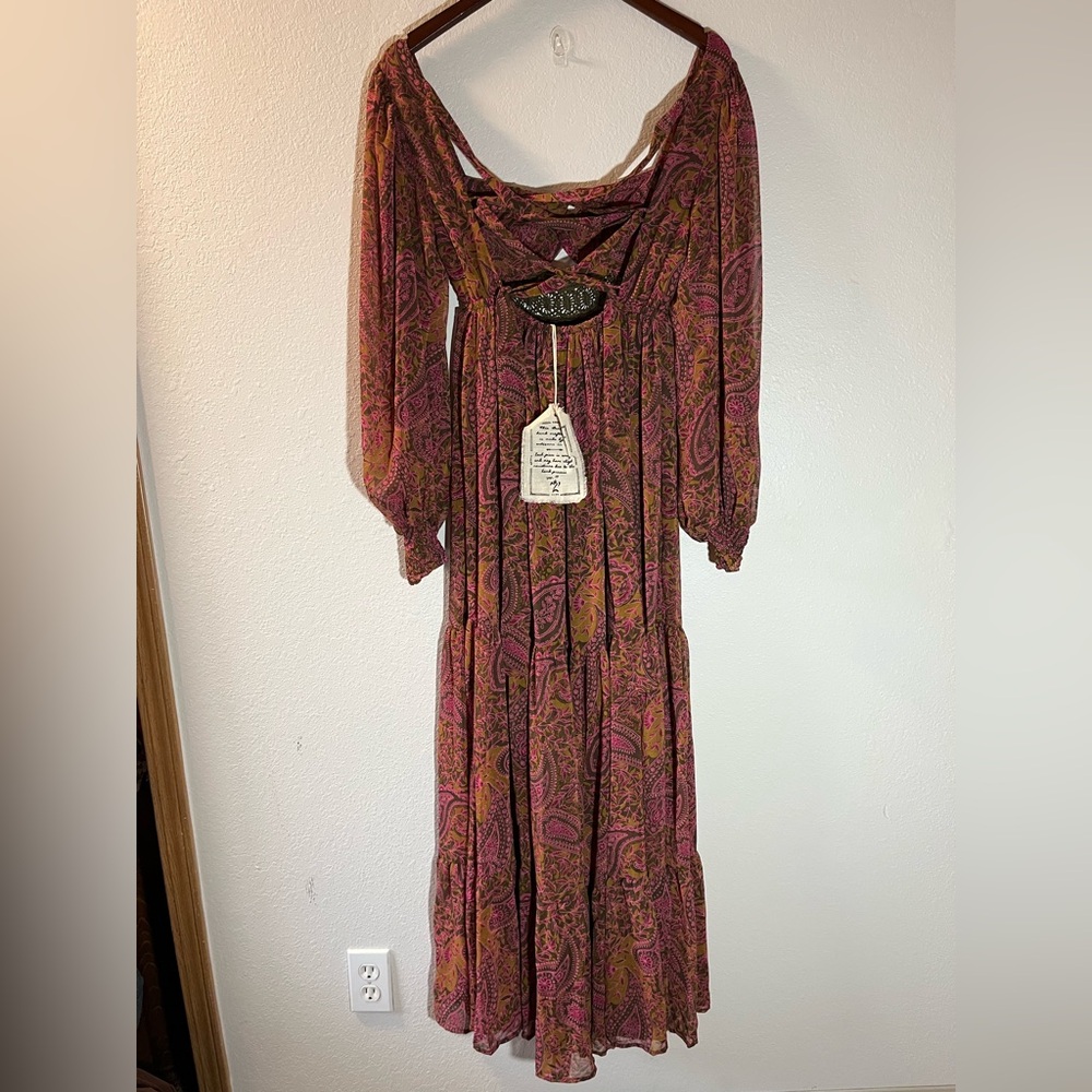 NWT! Free People Folklore Handmade Maxi Dress - Picture 6 of 15